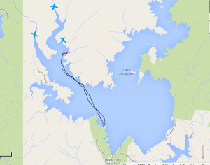 Lake Jocassee Map