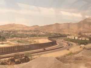 US Mexico Border El Paso Amtrak