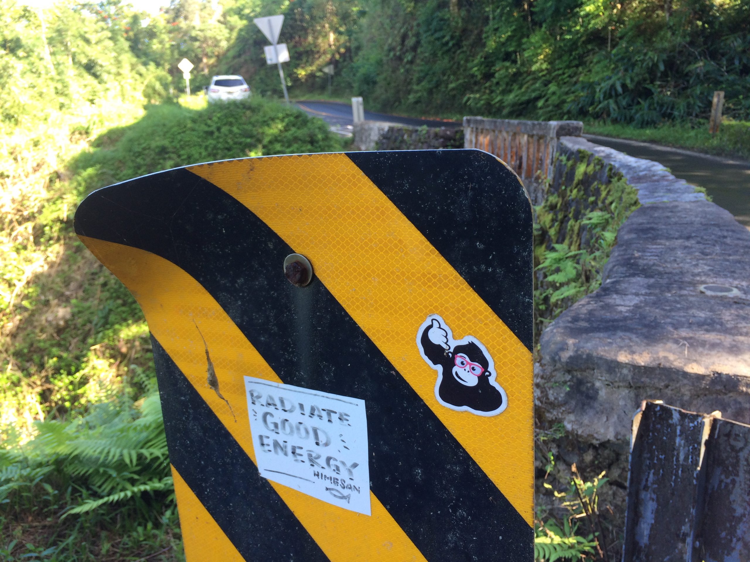 road to hana bridge