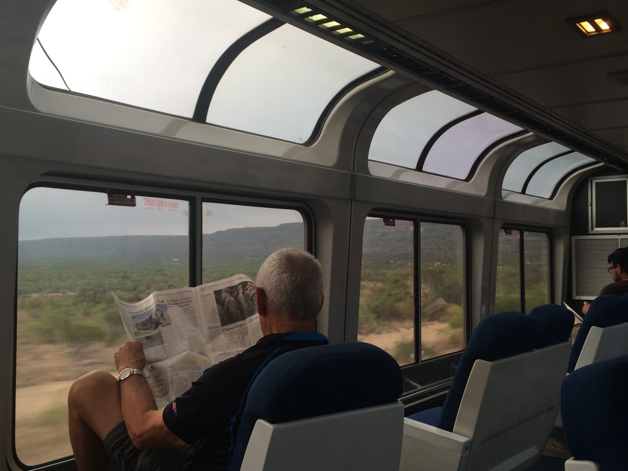 amtrak sightseer car 